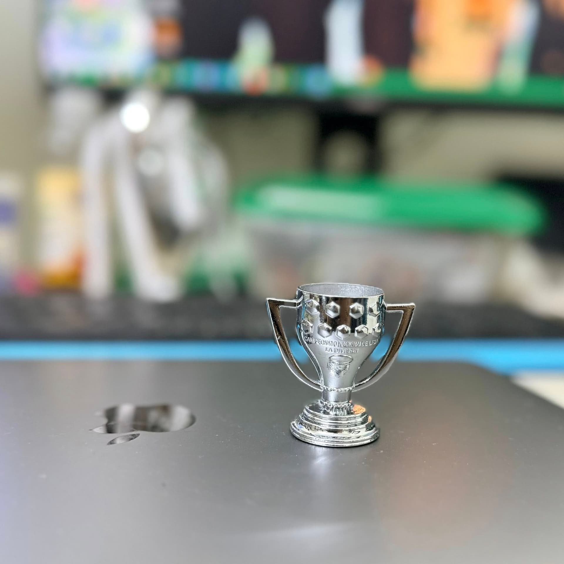 La Liga Miniature Trophy alternate angle