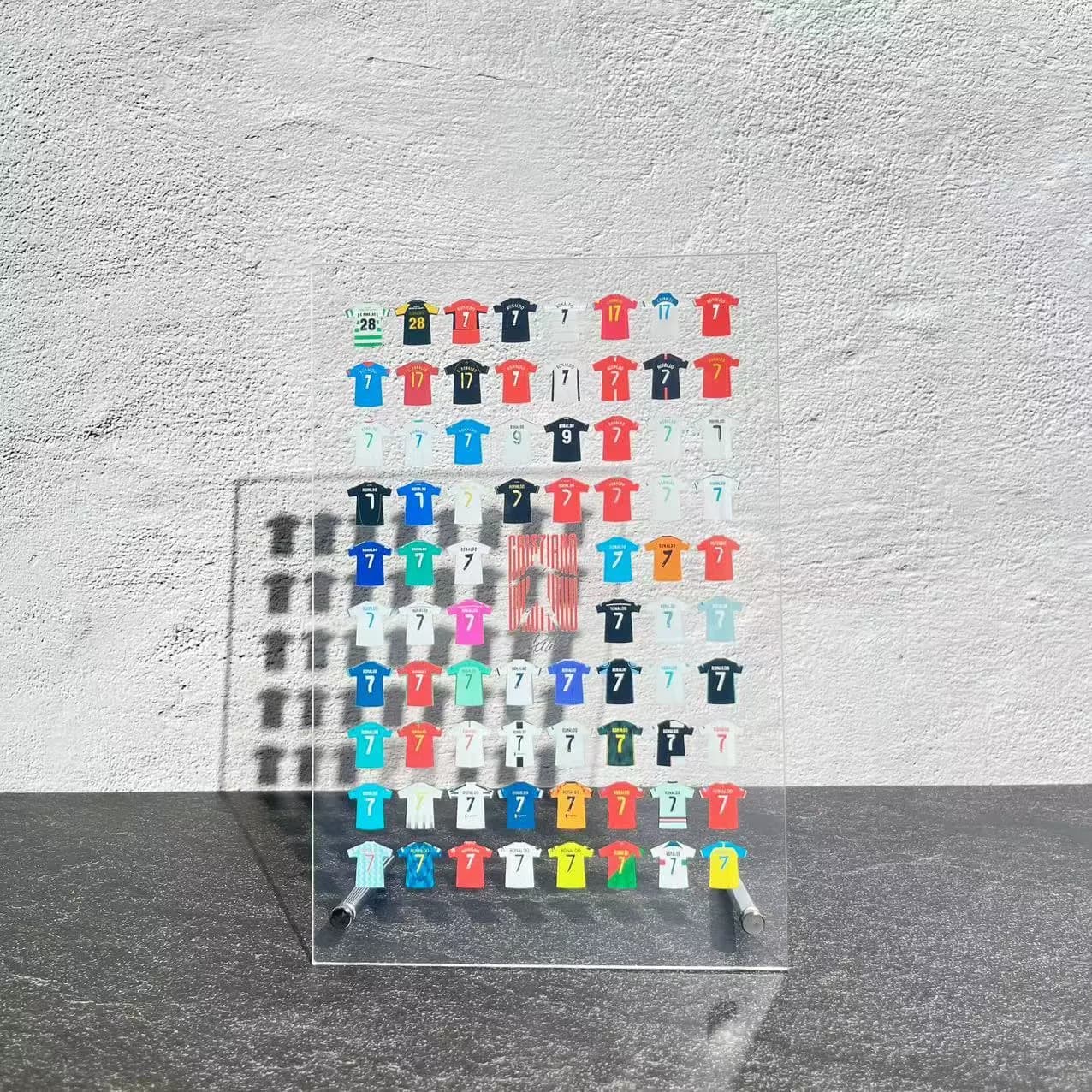 Cristiano Jersey History Acrylic Stand
